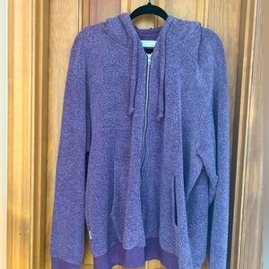 SOLD! Soft Serve Clothing purple, zip hoodie 2XL.